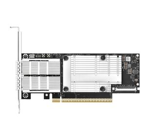 Сетевая карта Infiniband /  NVIDIA ConnectX-7 HHHL Adapter Card,  200GbE  (default mode)  /  NDR200 IB,  Dual-port QSFP112,  PCIe 5.0 x16 with x16 PCIe extension option,  Crypto D isabled,  Secure Boot Enabled,  Tall bracket
