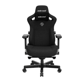 Кресло игровое Anda Seat Kaiser 3,  цвет чёрный,  размер XL  (180кг),  материал ткань  (модель AD12)