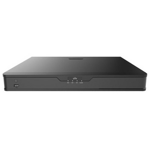 Uniview Видеорегистратор IP 16-ти канальный 4K; Входящий поток на запись до 160Мбит / с; Поддерживаемые форматы сжатия:  Ultra 265 / H.265 / H.264; Запись: разрешение до 4K; HDD: 2 SATA3 до 6Тб; декодирован