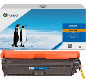 Картридж лазерный G&G GG-CE270A черный  (13000стр.) для HP LJ Ent CP5525