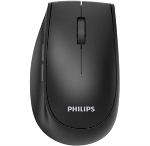 Philips  Беспроводная Мышь SPK7627,  2, 4 GHz,  Bluetooth 3.0 / 5.0,  5 кноп.,  1600dpi,  Аккамулятор,  Чёрный