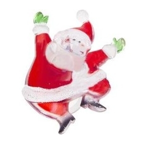 Фигура светодиодная на присоске "Санта Клаус",  RGB [501-023]