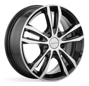 Легковой диск КиК 6, 0 / 16 4*108 Алмаз черный SK