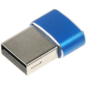Адаптер Premier 6-071 USB 2.0 A (m) USB Type-C  (f) синий  (пакет)