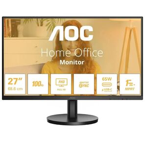Монитор AOC 27" Basic-Line 27B3CA2 черный IPS LED 4ms 16:9 HDMI матовая 1000:1 250cd 178гр / 178гр 1920x1080 100Hz FHD USB 3.4кг