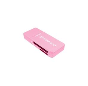 Считыватель карты памяти Transcend All in1 Multi Card Reader,  Pink