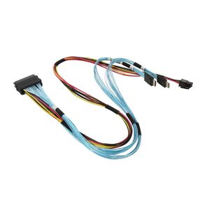 2x OcuLink v 1.0 to 2x PCIe SFF-8639 w /  Power,  55 / 70CM,  32 / 2