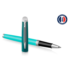 Ручка роллер Waterman Hemisphere Colour Blocking  (2190124) Green CT F черн. черн. подар.кор.
