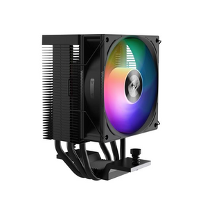 PCCooler R300 ARGB BK S115X / 1200 / 1700 / AM4 / AM5  (TDP 150W,  90mm ARGB Fan,  3 тепловые трубки 6мм,  650-2200RPM,  28, 3dBa)