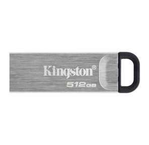 Флеш Диск Kingston 512Gb DataTraveler Kyson USB Type-A,  metal case,  silver  (DTKN / 512GB)