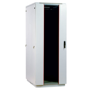 CMO ШТК-М-42.8.10-1ААА 42U  (800x1000) Шкаф телекоммуникационный напольный,  дверь-стекло  (3 места)