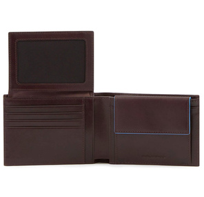 Кошелек мужской Piquadro Blue Square Revamp PU1392B2VR / MO коричневый натур.кожа