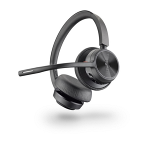 Plantronics VOYAGER 4320 UC, V4320-M C  (COMPUTER & MOBILE) MICROSOFT TEAMS CERTIFIED,  USB-A,  STEREO BLUETOOTH HEADSET,  WITH CHARGE STAND,  WORLDWIDE