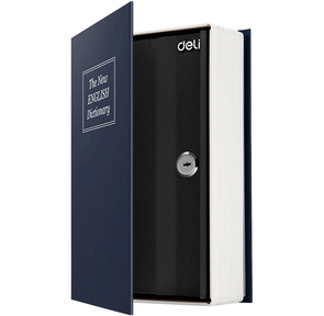 Сейф-книга Deli ET641 240x155x55мм ключевой