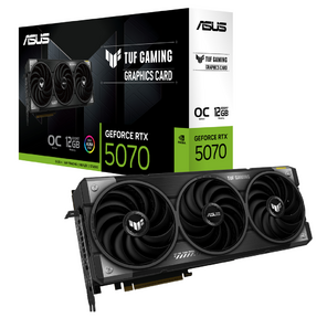 Видеокарта ASUS TUF-RTX5070-O12G-GAMING /  / RTX5070, HDMI*2, DP*3, 12G, D7; 90YV0LZ0-M0NA00