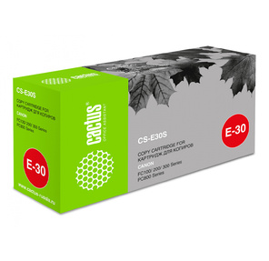 Тонер Картридж Cactus CS-E30S черный для Canon FC100 200 300 Series PC800 Series  (4000стр.)