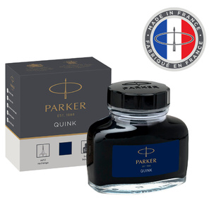 Флакон с чернилами Parker Quink Ink Z13  (1950378) черный / синие чернила 57мл для ручек перьевых