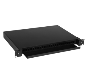 Кросс оптический Lanmaster LAN-FOBM-RMS-24SC 19" 1U Metal For 24 SC adapters
