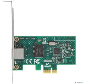 Exegate EX296228RUS Сетевой адаптер ExeGate EXE-i210-F1  (PCI-E x1 v2.0,  порт 1xSFP  (медный),  10 / 100 / 1000Mbps,  Gigabit Server NIC Intel Chipset I210-F1)