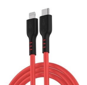 ZMI GL870 USB-кабель Type-C to Lightning silicone Cable  (1m) red