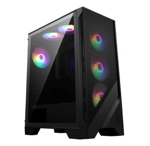 Корпус MSI MAG FORGE 120A Mid-Tower,  ATX,  2xUSB 3.2,  Audio I / O,  6x120mm autoRGB Fan PWM RGB PWM Control Board,  Tempered Glass Window