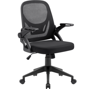 Defender Офисное кресло Office Черный, сетка, регулир.подлокот