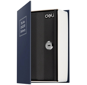 Сейф-книга Deli ET640 180x115x55мм ключевой