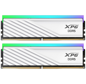 ADATA DDR5,  32GB,  6400MHz,  2*16GB,  32-39-39,  WHITE,  DUAL TRAY,  RGB