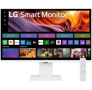 Монитор LG 31.5" UltraFine 32U830SA-W белый IPS LED 5ms 16:9 HDMI M / M матовая HAS Piv 1200:1 400cd 178гр / 178гр 3840x2160 60Hz 4K USB 7.7кг