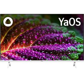Телевизор LED BBK 40" 40LEX-7244 / FTS2C  (W) YaOS Frameless белый FULL HD 60Hz DVB-T2 DVB-C DVB-S2 USB WiFi Smart TV  (RUS)