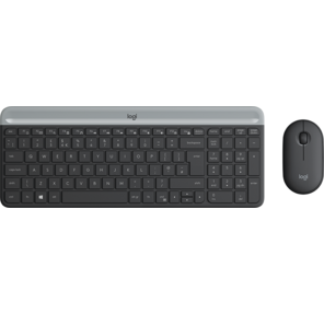 Logitech Slim Wireless Keyboard and Mouse Combo MK470 GRAPHITE