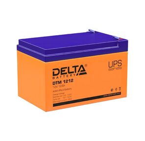 Батарея Delta DTM 1212 Battary replacement 12v,  12Ah,  151мм / 98мм / 101мм