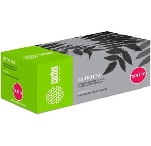 Cactus CS-TK3110 Тонер Картридж черный для Kyocera Ecosys FS-4100DN / 4200DN / 4300DN  (15500стр.)