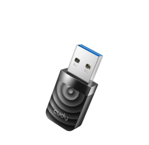 Сетевой адаптер Wi-Fi Cudy WU1300S AC1300 USB 3.0  (ант.внутр.) 1ант.