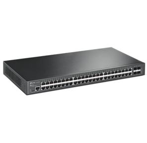 TP-Link SG3452X Управляемый коммутатор JetStream уровня 2+ с 48 гигабитными портами RJ45 и 4 портами SFP+ PROJ