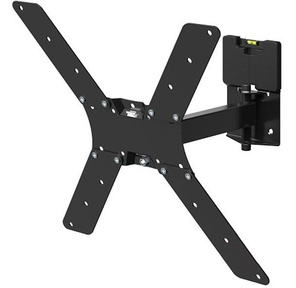 Кронштейн для телевизора Holder LCD-5520-B черный 32"-55" макс.45кг настенный поворотно-выдвижной и наклонный