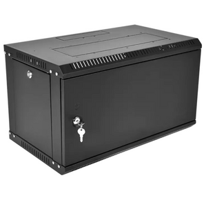ЦМО Шкаф телекоммуникационный настенный разборный ЭКОНОМ 6U  (600  350) дверь металл,  цвет черный