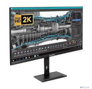 LCD ExeGate 27" ES2707TA SmartView черный {IPS 2560x1440 75Hz 1ms} [EX296976RUS]