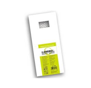 Пружины для переплета пластиковые Lamirel,  19 мм. Цвет: белый,  100 шт в упаковке.