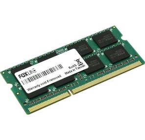 Foxline SODIMM 8192Mb 1600MHz DDR3L CL11   (512*8) 1.35V