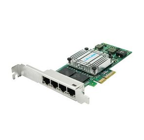 Network Interfaced Card LR-LINK LREC9714HT,  Gigabit Ethernet PCIe x4 Server Card (Quad Port),  Intel i350,  4 x RJ45. Analogs: Silicom: PE2G4i35L ,  Intel: I350T4