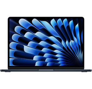 Ноутбук Apple MacBook Air A3240 M4 10 core 16Gb SSD256Gb / 8 core GPU 13.6" Liquid Retina  (2560x1664) macOS midnight WiFi BT Cam  (MW123HN / A)