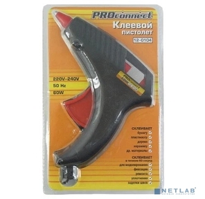 PROconnect  (12-0104) Пистолет клеевой 60 Вт O 11 мм  (блистер)
