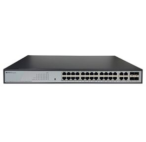 Коммутатор Origo OS2328P / 360W OS2328P / 360W / A1A  (L2) 24x1Гбит / с 4xКомбо (1000BASE-T / SFP) 24PoE 360W настраиваемый