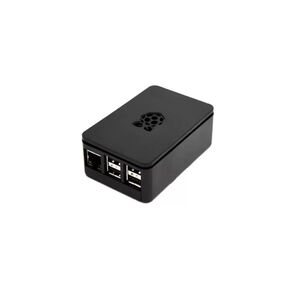 Корпус RA179 black для микрокомпьютера Raspberry Pi 3 ACD Black ABS Plastic case with Logo for Raspberry Pi 3