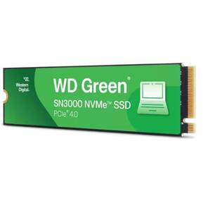 Твердотельный диск 500GB WD Green SN3000,  PCI-E 4.0 x4 M.2 2280,  [R / W - 5000 / 4100 MB / s]