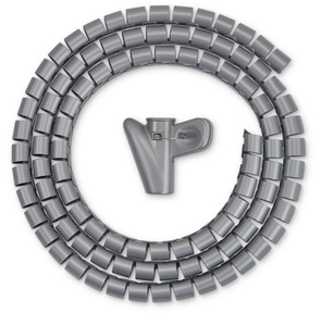 Кабельный органайзер Buro BHP CG155S Spiral Hose 15x1500mm Silver