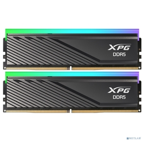 Модуль памяти ADATA XPG Lancer Blade DDR5 Общий объём памяти 32Гб Module capacity 16Гб Количество 2 6000 МГц Радиатор Множитель частоты шины 30 1.35 В RGB черный AX5U6000C3016G-DTLABRBK