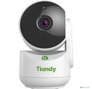 Tiandy TC-H332A Spec:I2W / WIFI / Eu / 4mm компактная поворотная домашняя,  3Мп,  2304х1296@20к / c,  DWDR,  цвет: 0.02лк,  S+265,  H.265 (HP),  S+264,  H.264 (HP,  MP,  BP),  объектив 4мм,  встроенные микрофон и динамик, 