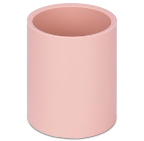 Стакан для канцелярских принадлежностей Deli ENS023 PINK Nusign круглая 83x95мм пластик розовый